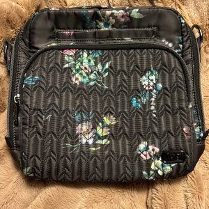 EUC Lug Ranger Crossbody Bag in Bouquet Black